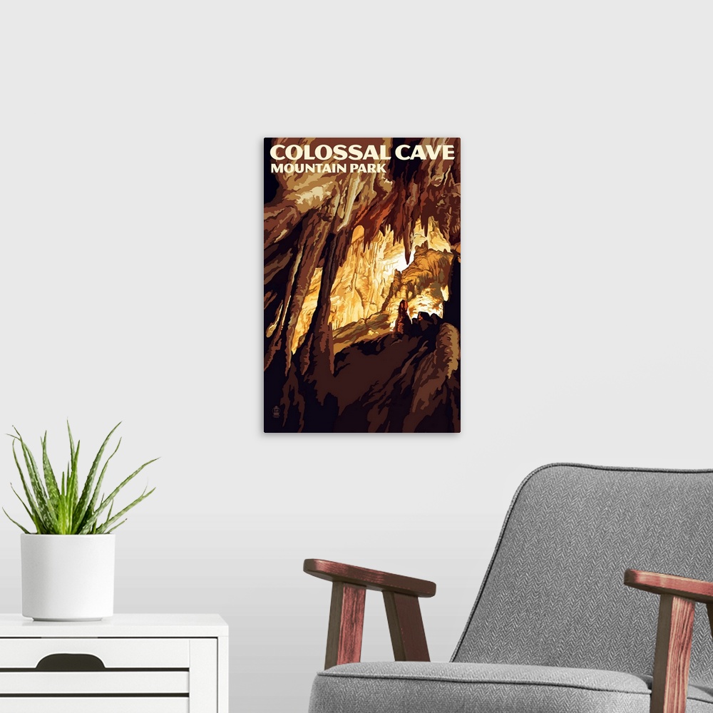 A modern room featuring Colossal Cave Mountain Park, Arizona
