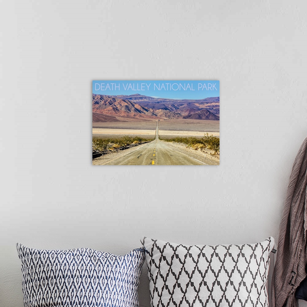 A bohemian room featuring Death Valley National Park, Road