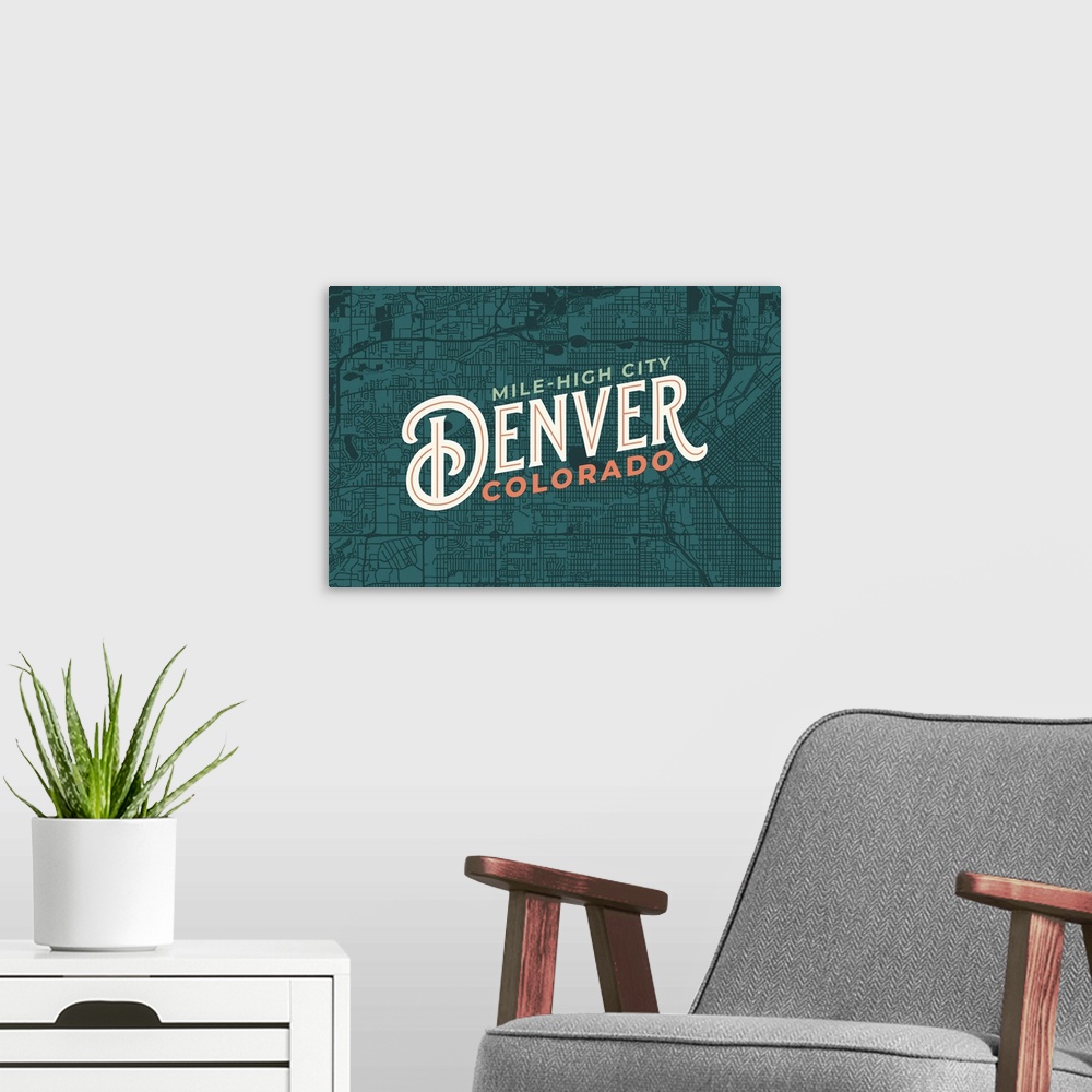 A modern room featuring Denver, Colorado - Wayfinder