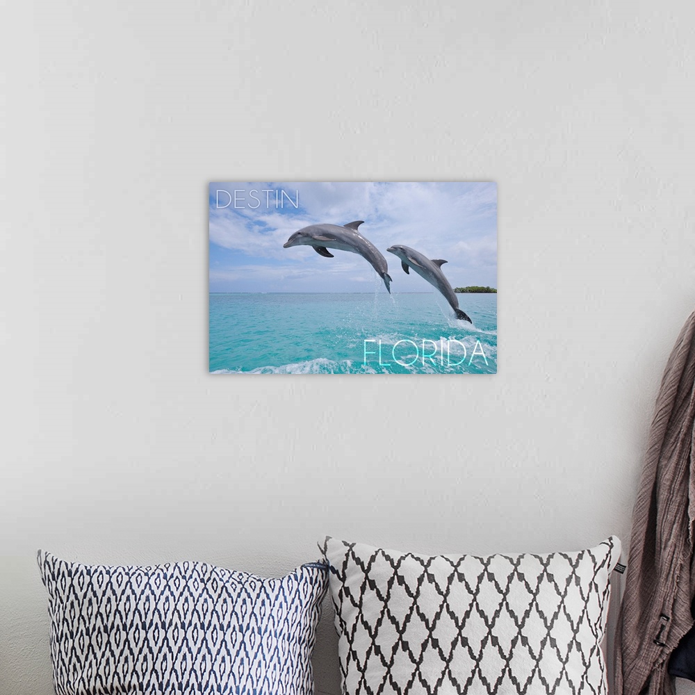 A bohemian room featuring Destin, Florida, Jumping Dolphins