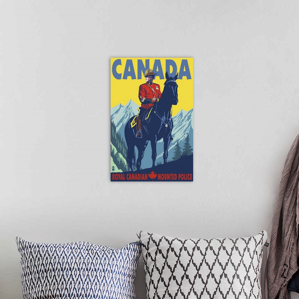 A bohemian room featuring Equestrian - Royal Canadian Mounted Police