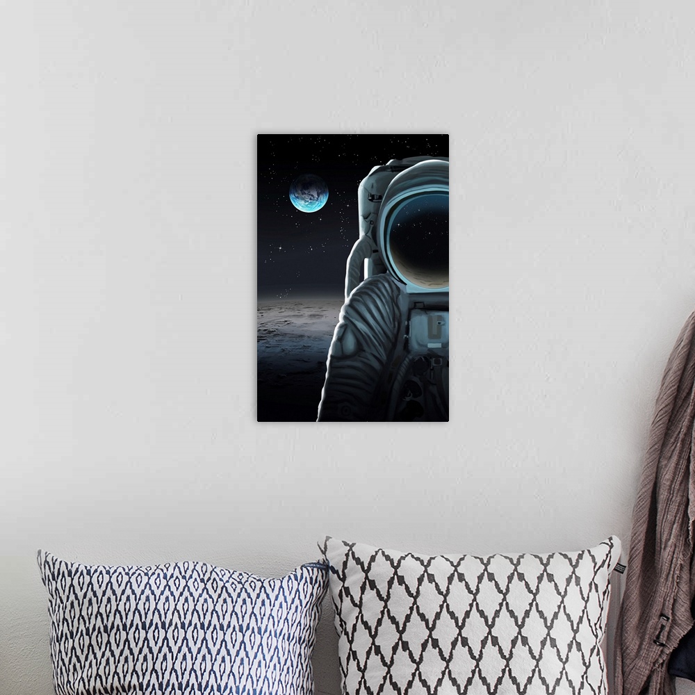 A bohemian room featuring Man On The Moon
