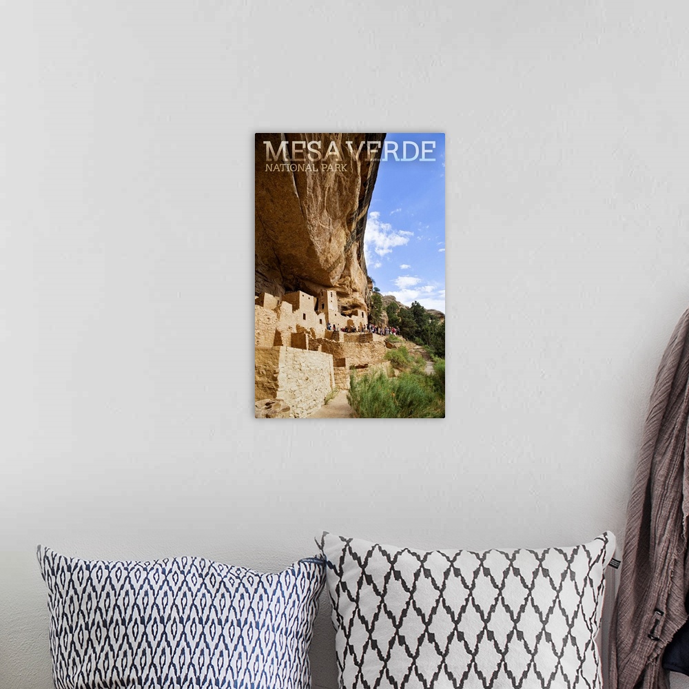 A bohemian room featuring Mesa Verde National Park, Colorado - Cliff Palace Tour Photograph