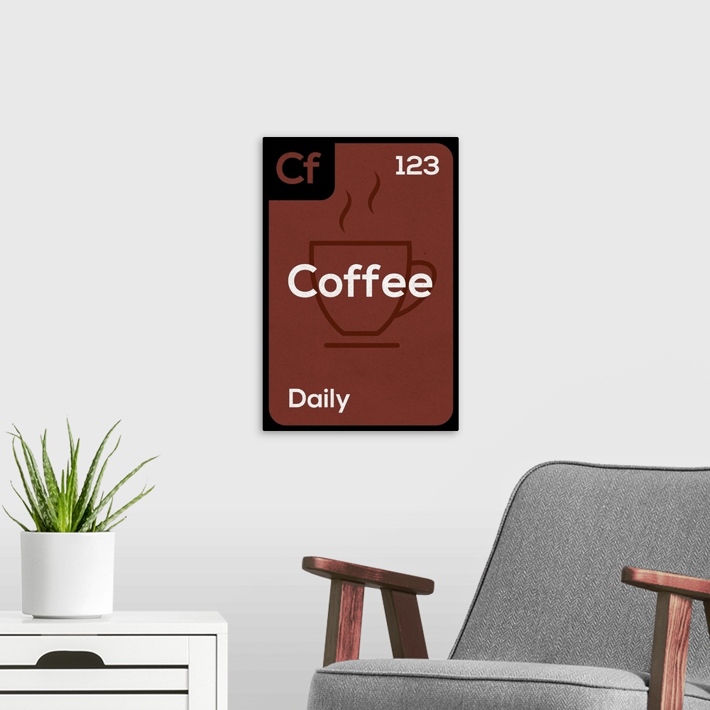 A modern room featuring Periodic Drinks - Coffee