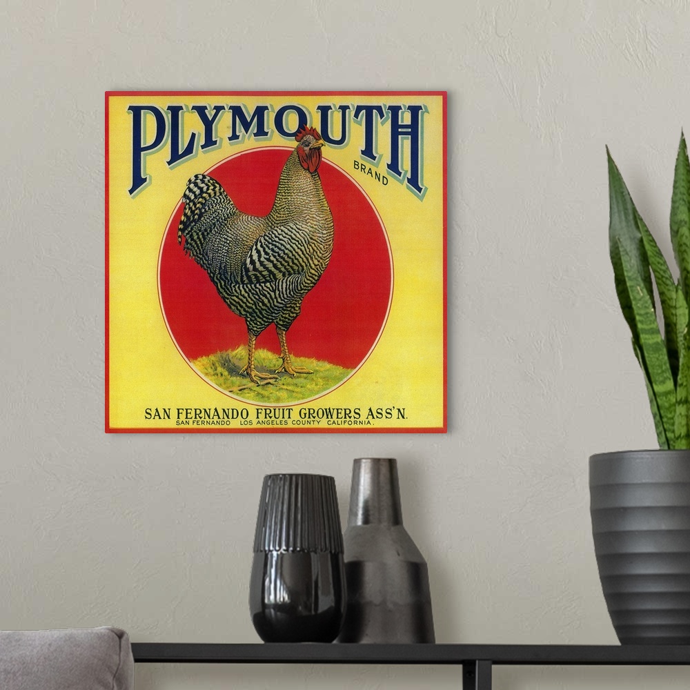 A modern room featuring Plymouth Orange Label, San Fernando, CA