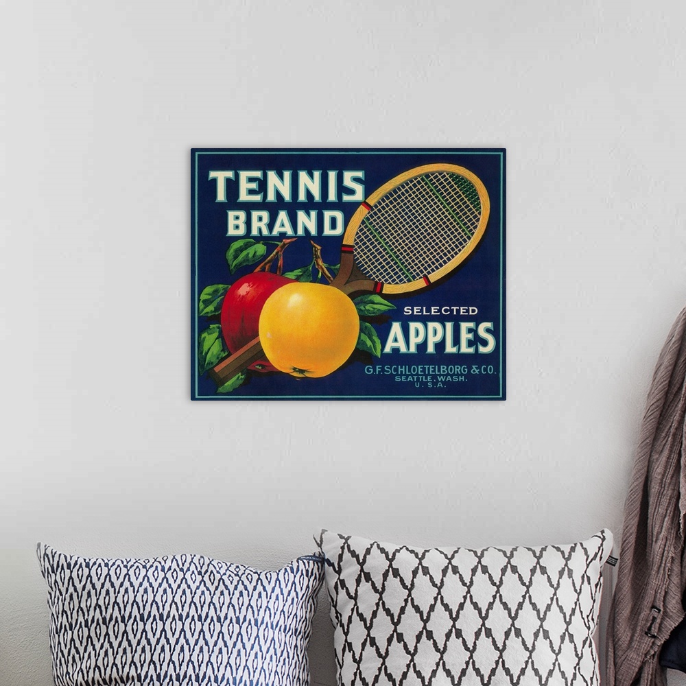 A bohemian room featuring Tennis Apple Label, Seattle, WA