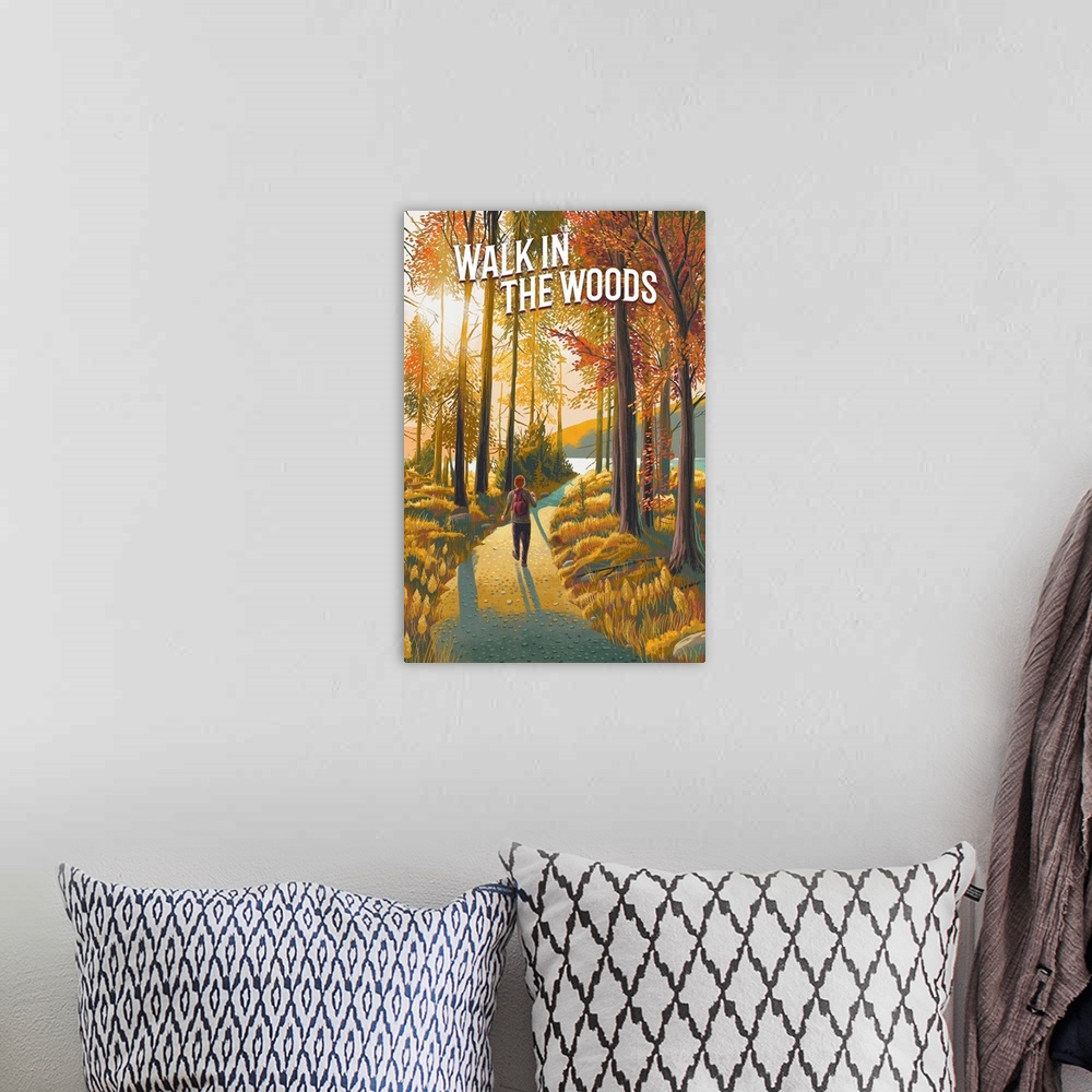 A bohemian room featuring Walk in the Woods - Day Hike