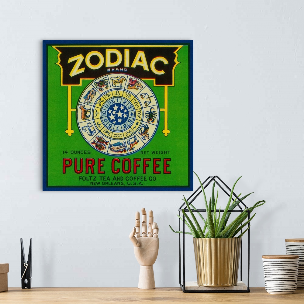 A bohemian room featuring Zodiac Coffee Label, New Orleans, LA