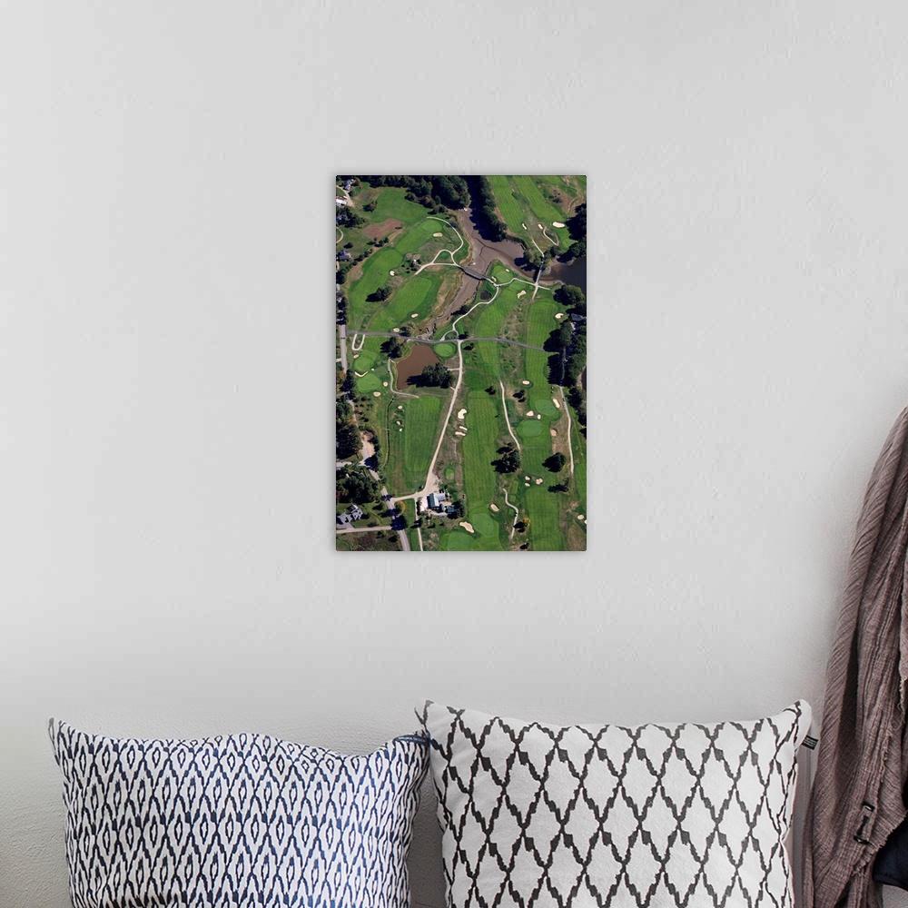 A bohemian room featuring Cape Arundel Golf Club, Kennebunkport, Maine - Aerial Photograph