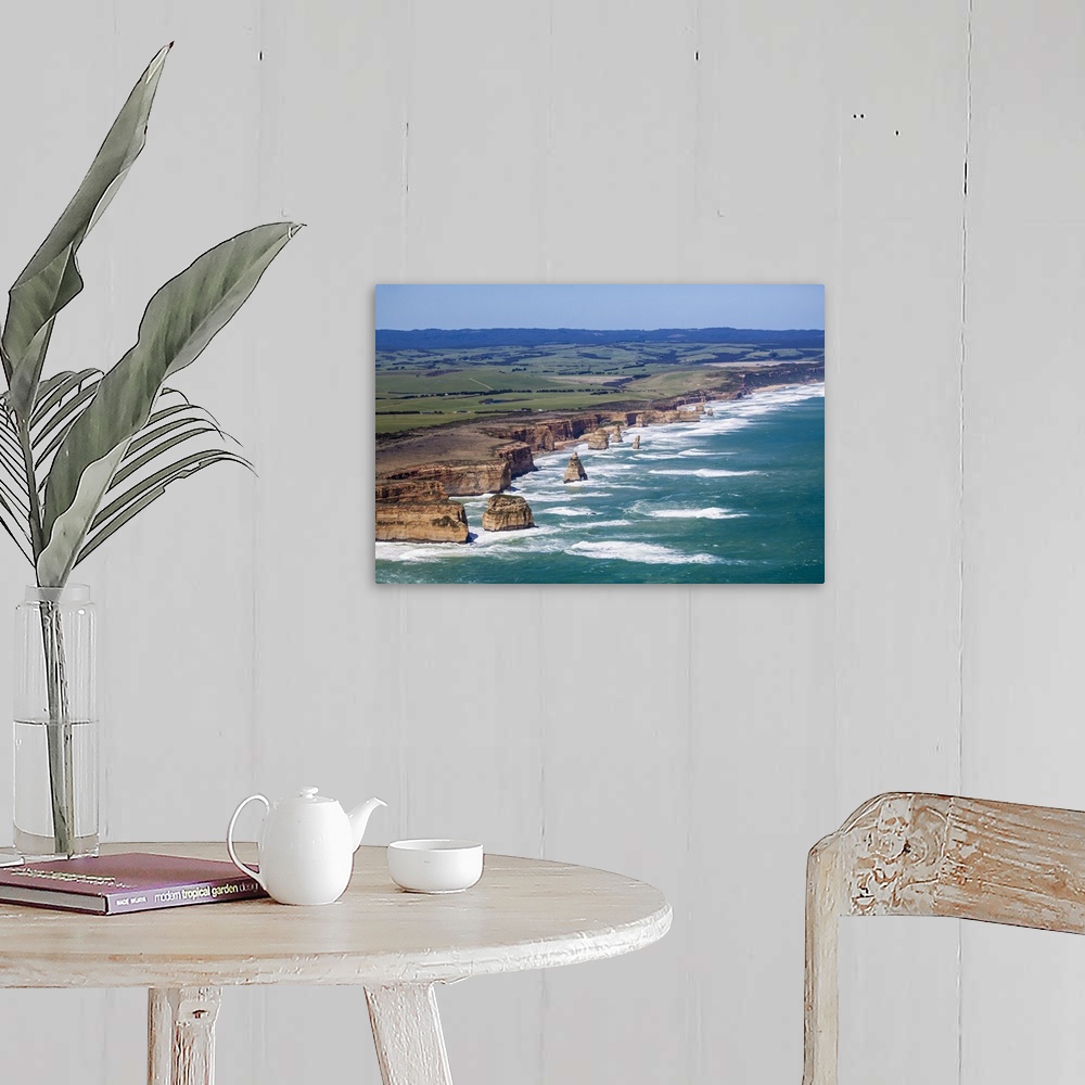 A farmhouse room featuring The Twelve Apostles In Port Campbell National Park, Australia - Aerial Photograph