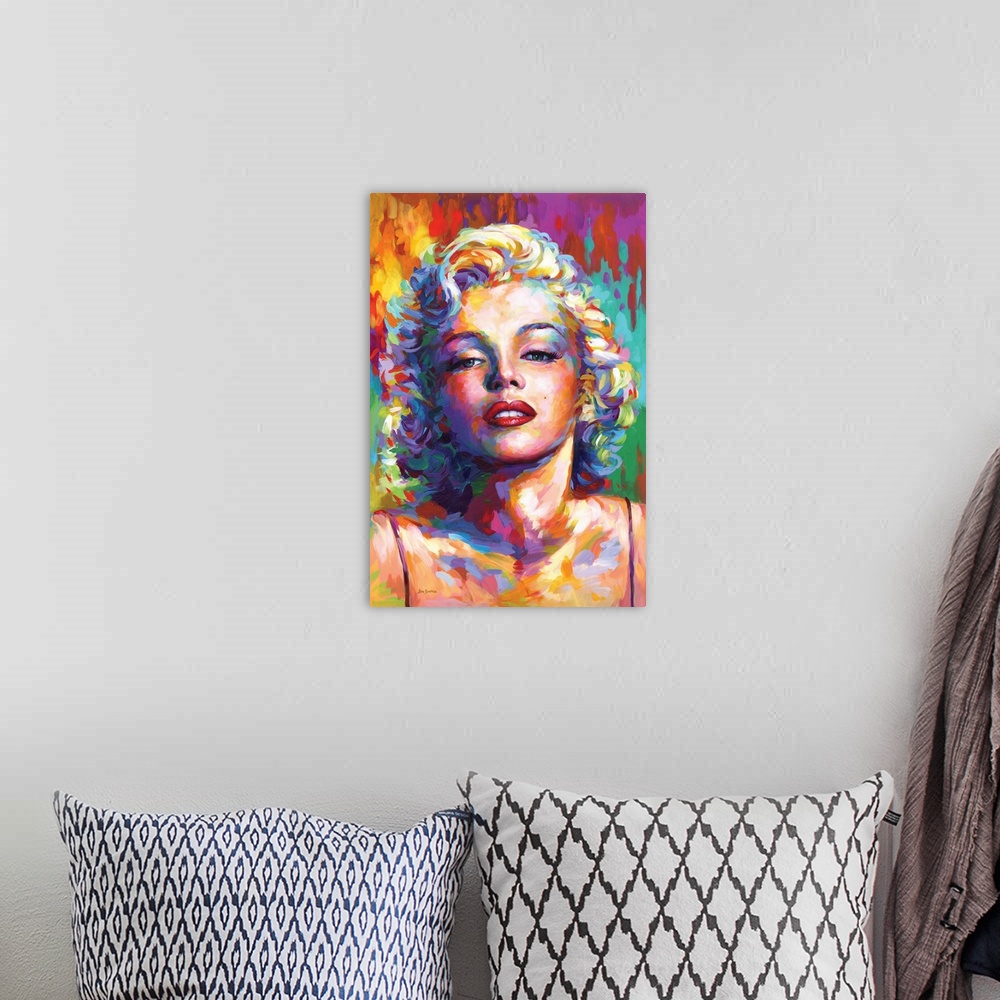 A bohemian room featuring Marilyn Monroe V