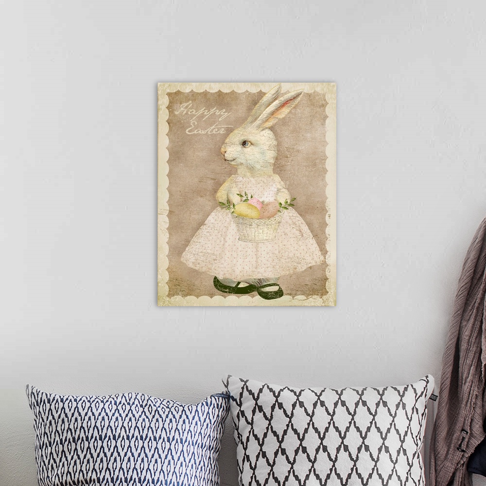 A bohemian room featuring Baby Bunny