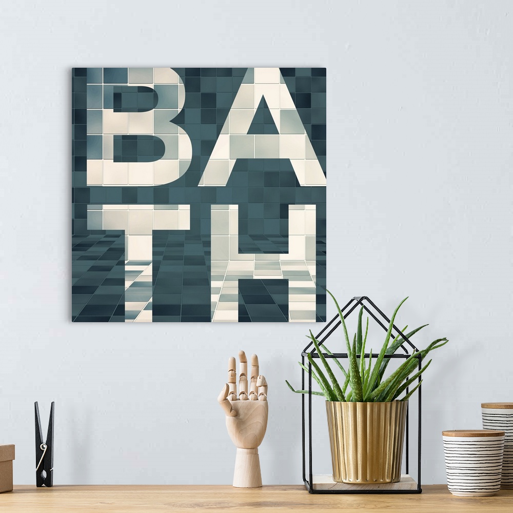 A bohemian room featuring Bath