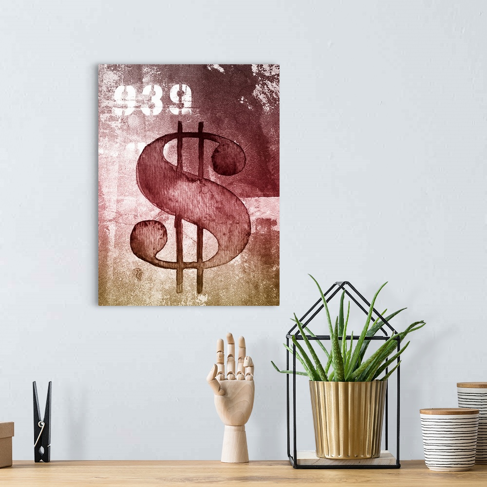 A bohemian room featuring Dollar Sign