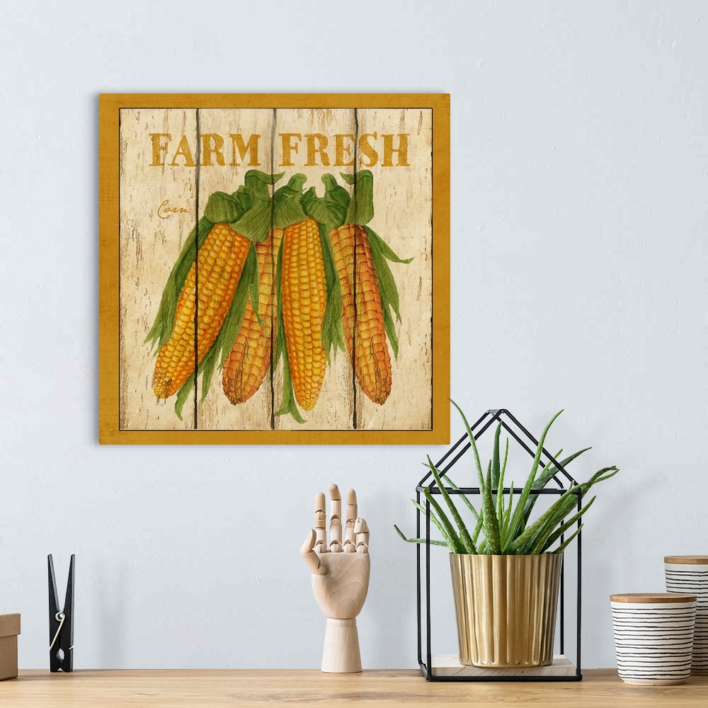A bohemian room featuring Farm Fresh Corn