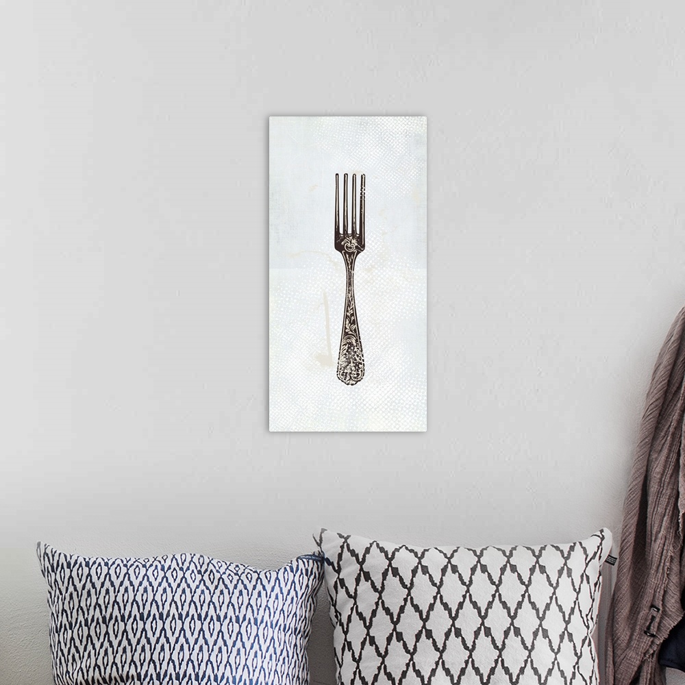 A bohemian room featuring Flatware Fork