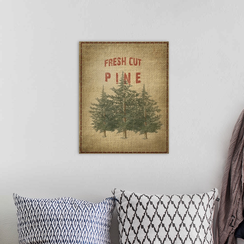 A bohemian room featuring Fresh Cut Pine