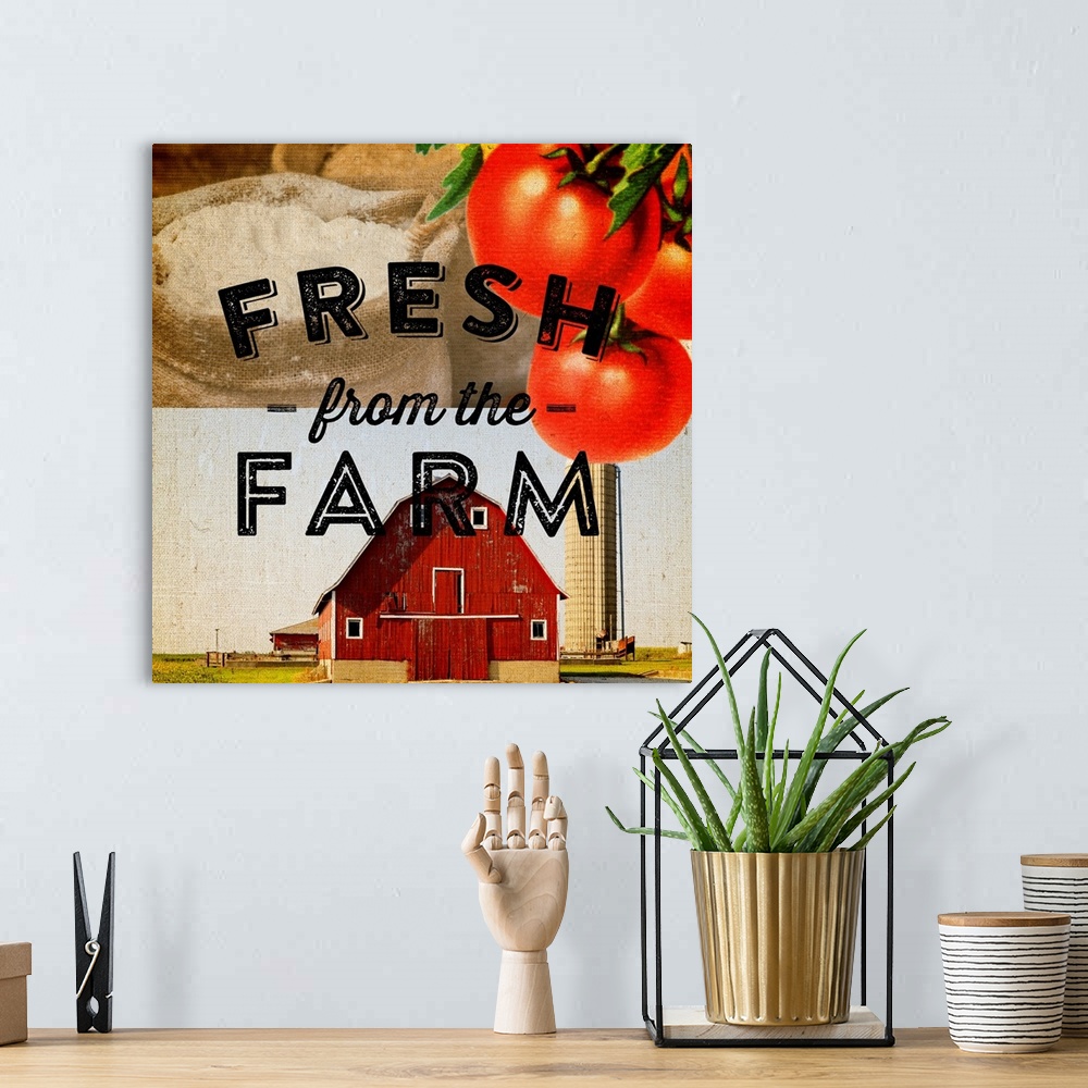 A bohemian room featuring Fresh From the Farm