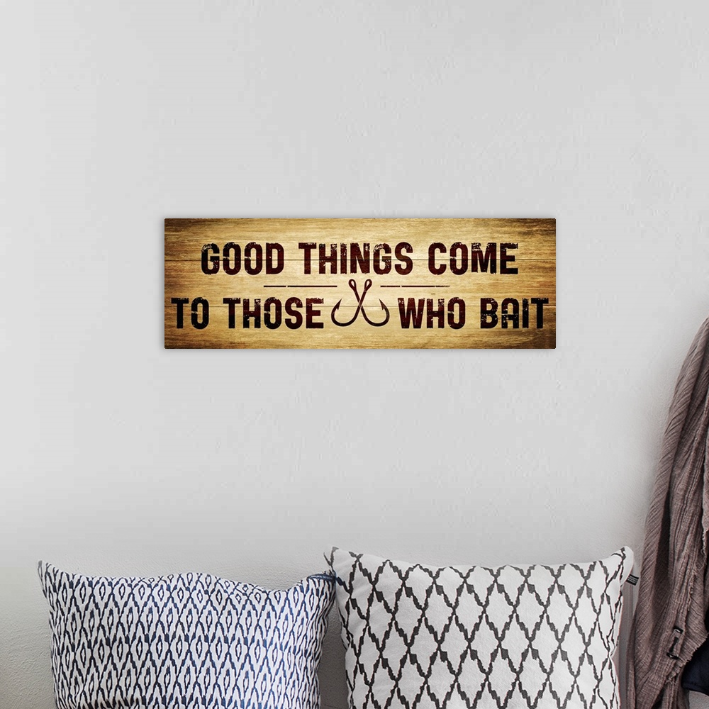 A bohemian room featuring Good Things Come