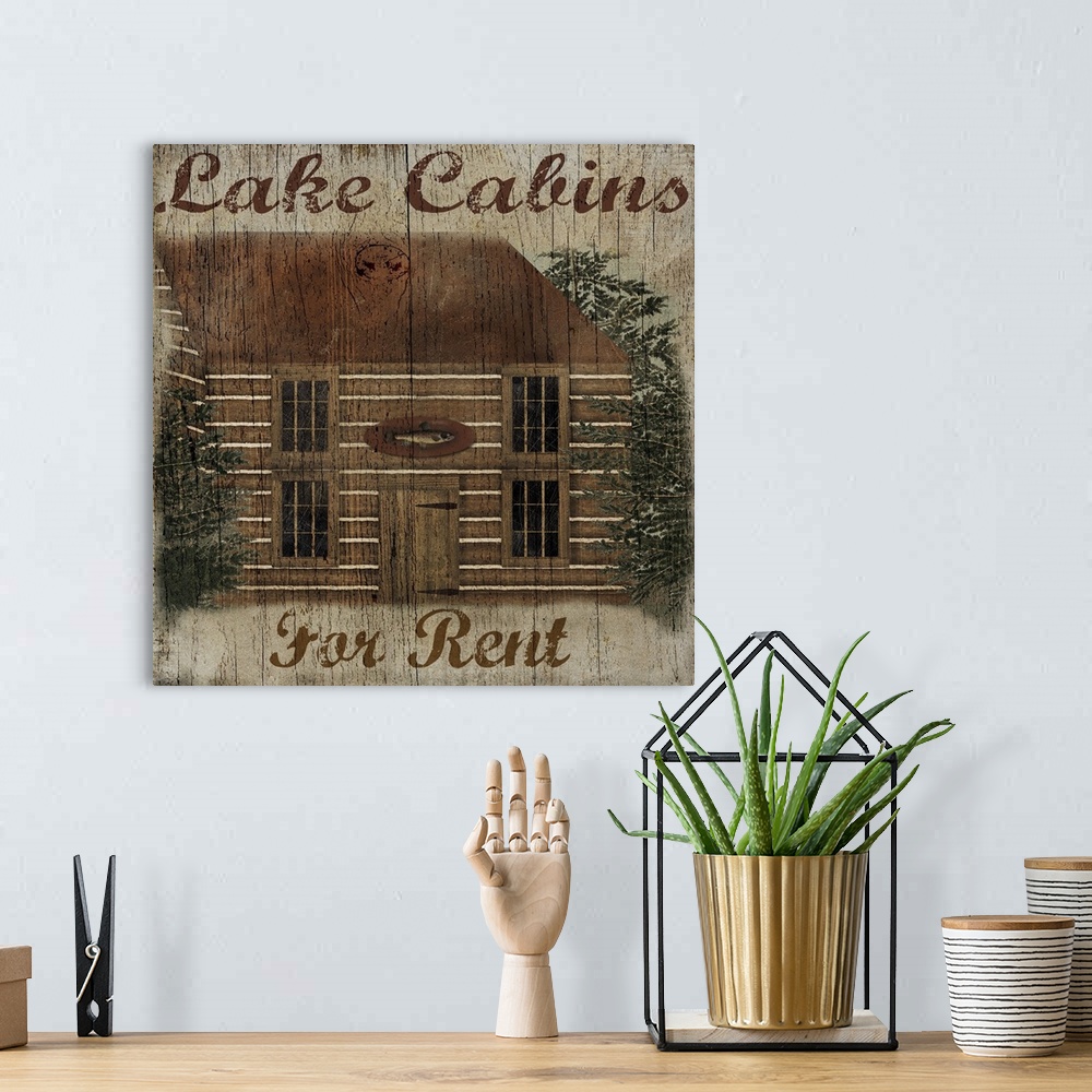 A bohemian room featuring Lake Cabin