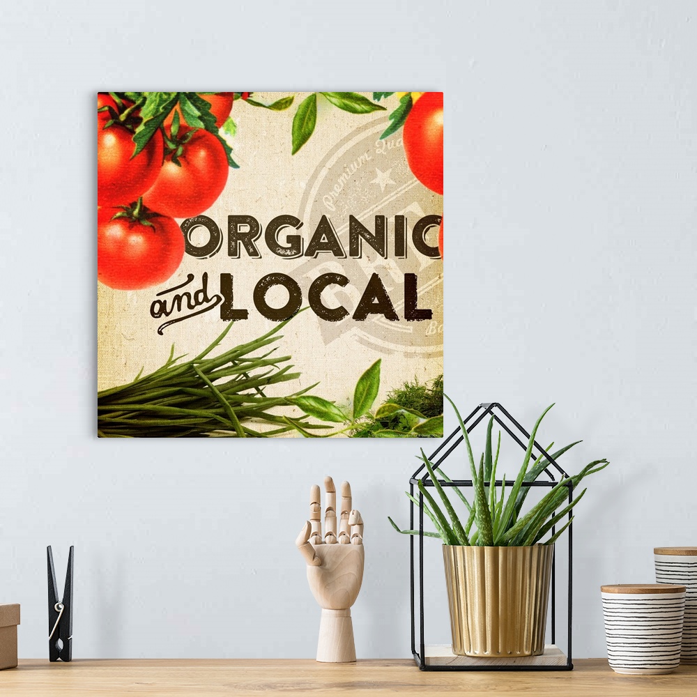A bohemian room featuring Organic and Local Tomato