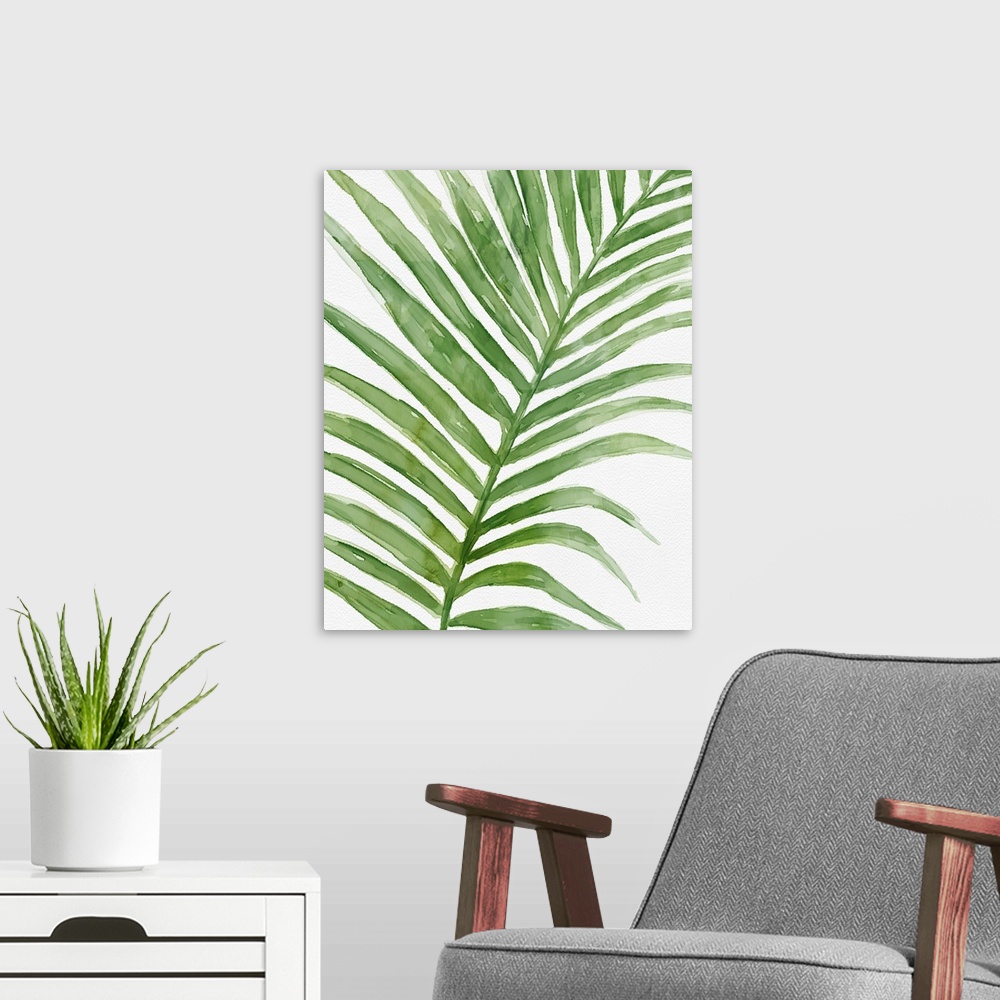 A modern room featuring Palm Frond