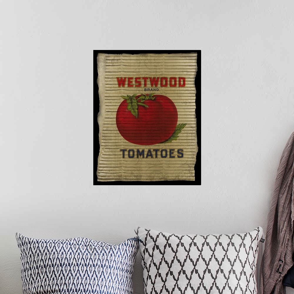 A bohemian room featuring Vintage Tomatoes