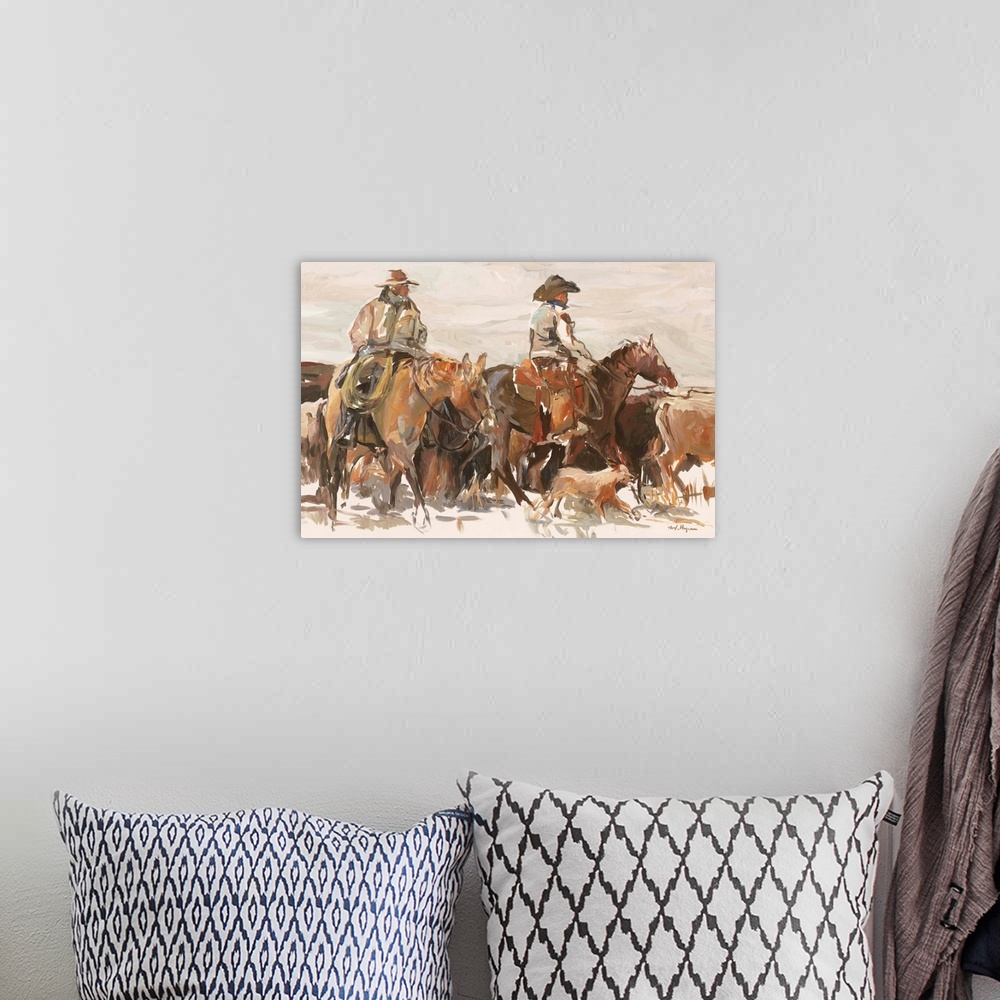 A bohemian room featuring The Roundup Warm