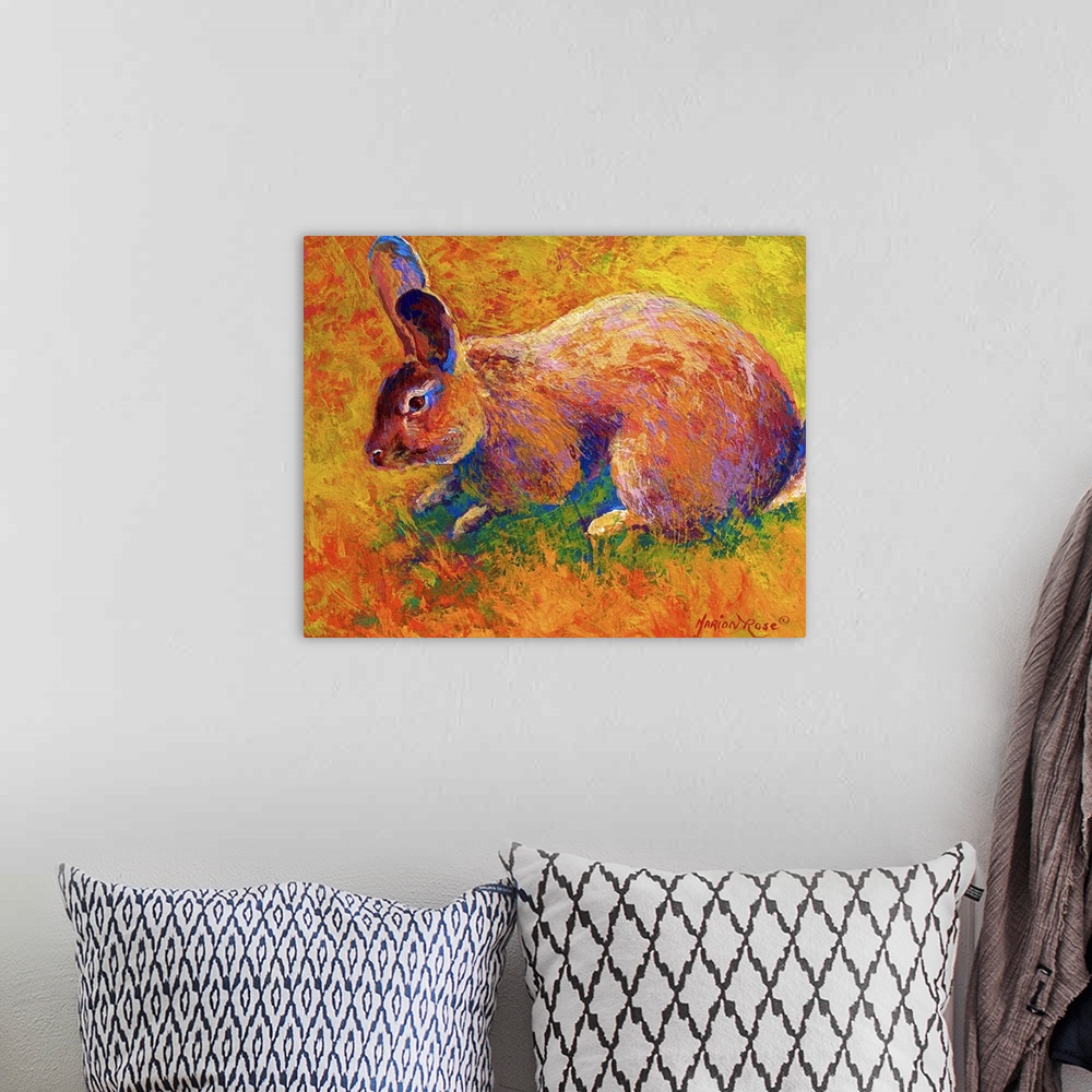 A bohemian room featuring Cottontail II