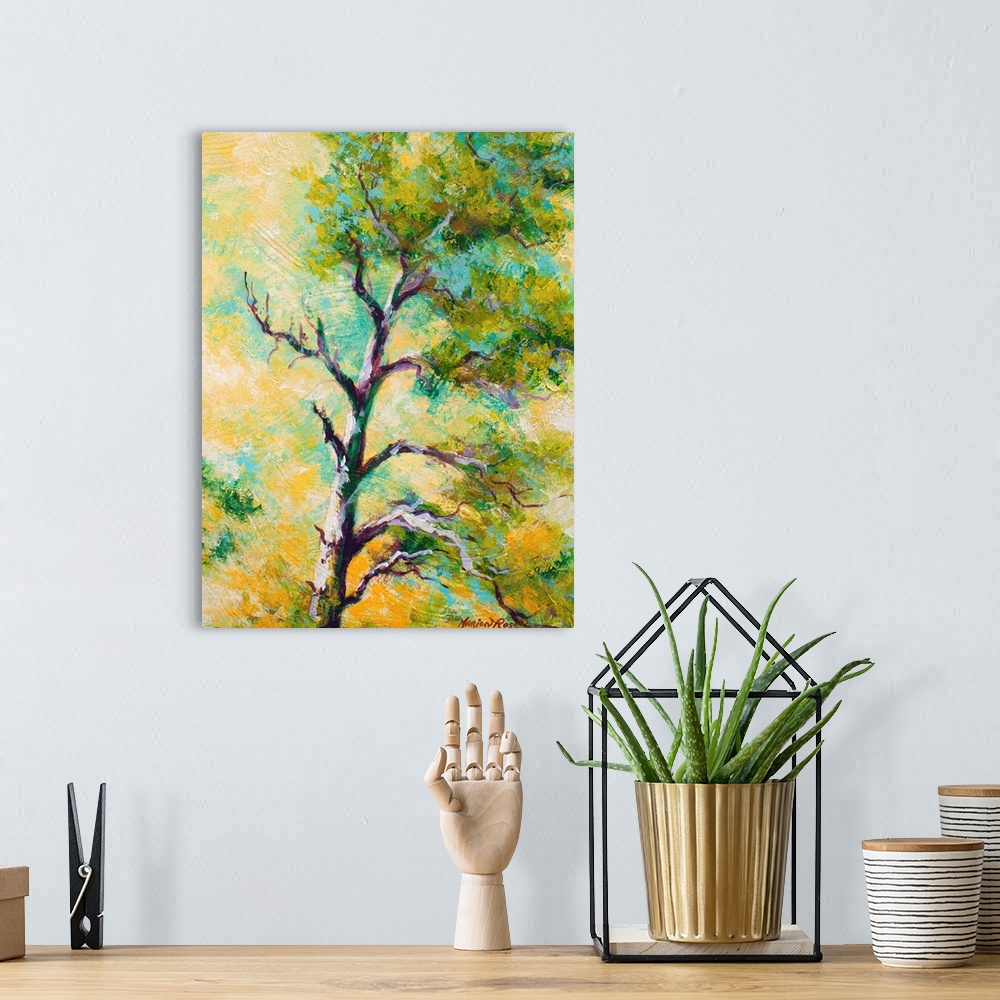 A bohemian room featuring Pine Abstract
