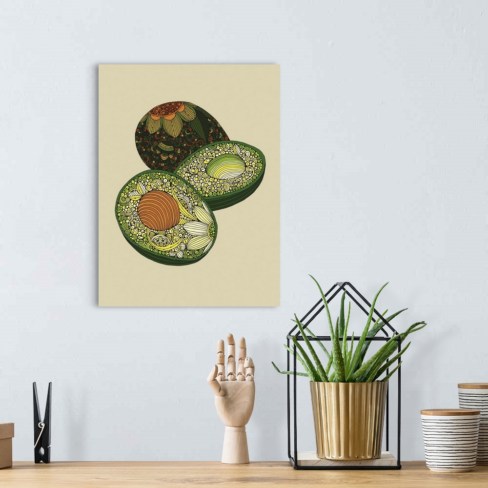 A bohemian room featuring Avocado