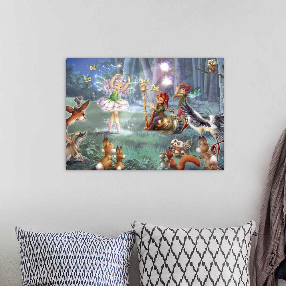 A bohemian room featuring Little Fairy's Dance