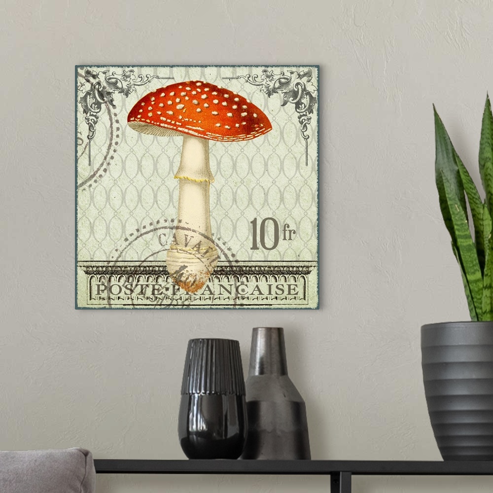 A modern room featuring Timbres Champignons I - Square II