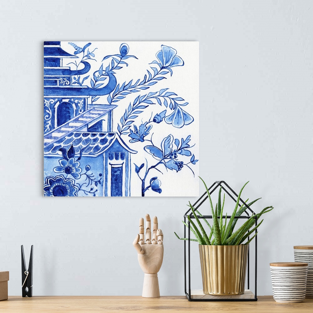 A bohemian room featuring Asian Influence 1