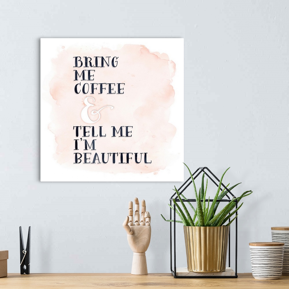 A bohemian room featuring Bring Me Coffee
