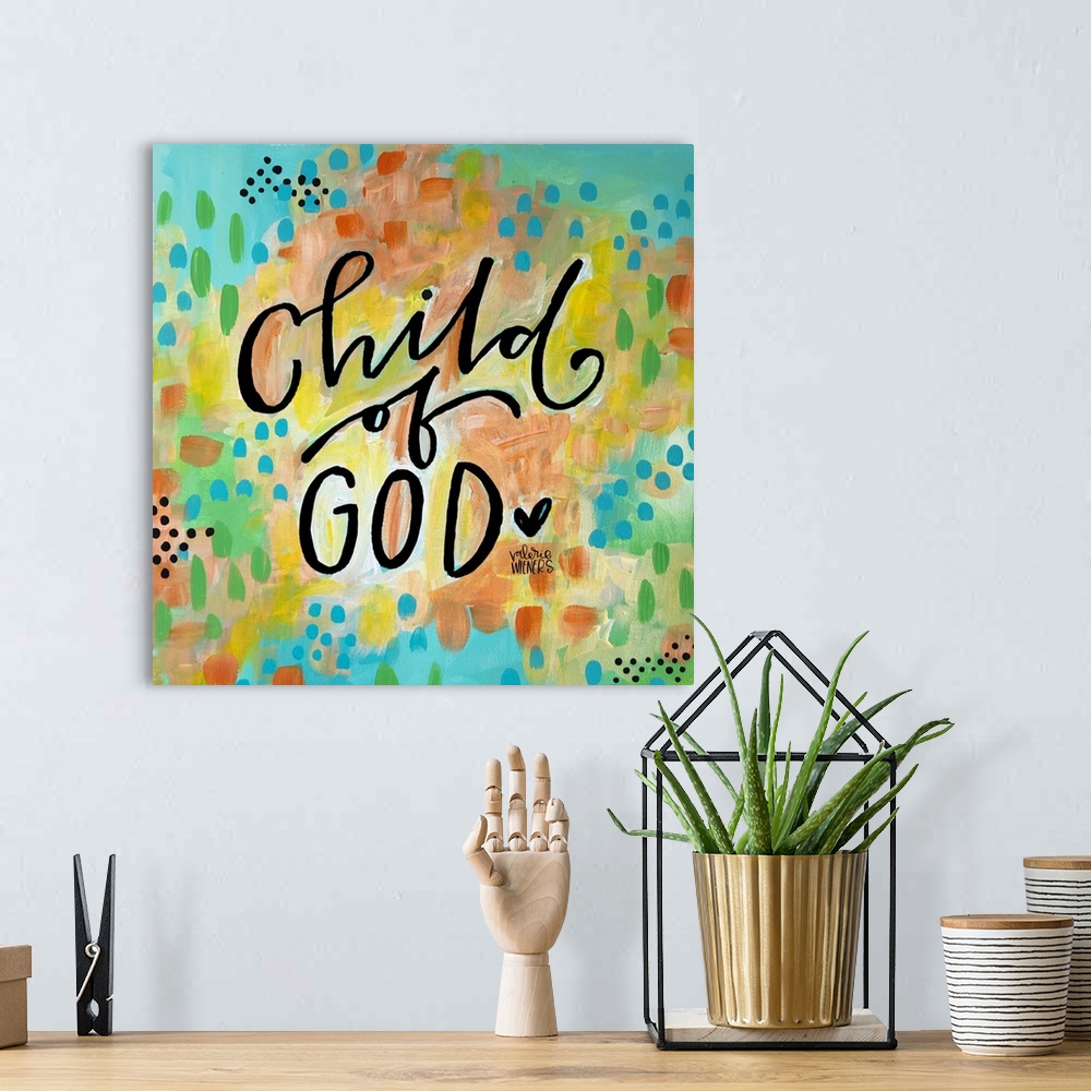 A bohemian room featuring Child of God