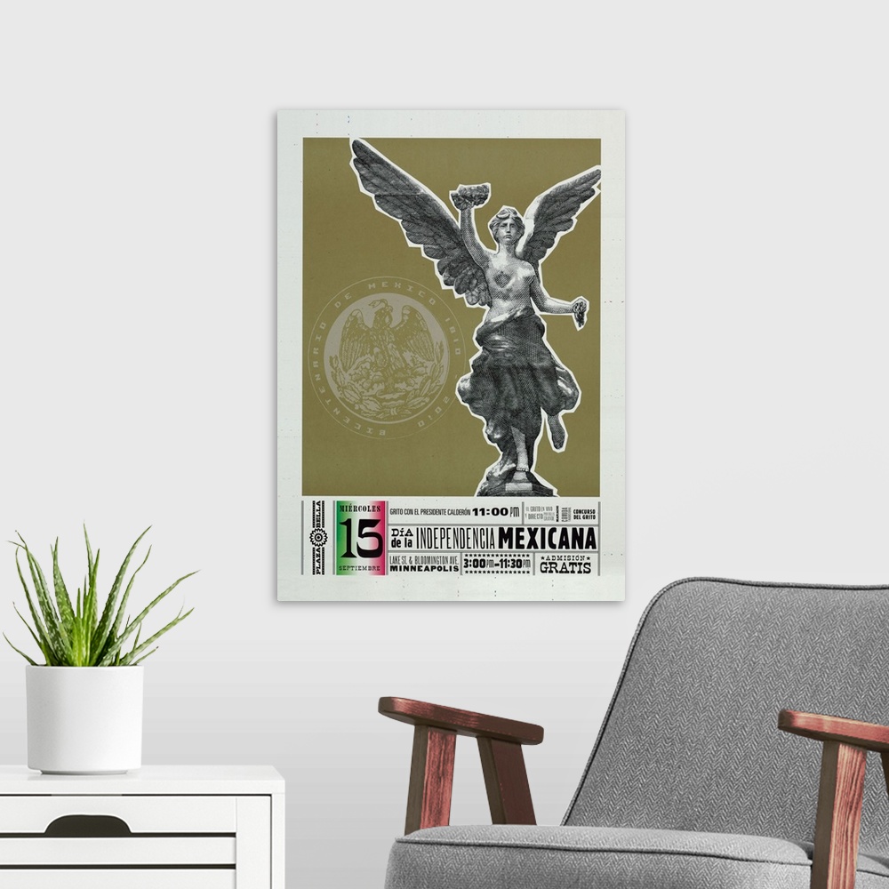 A modern room featuring Independencia Mexicana