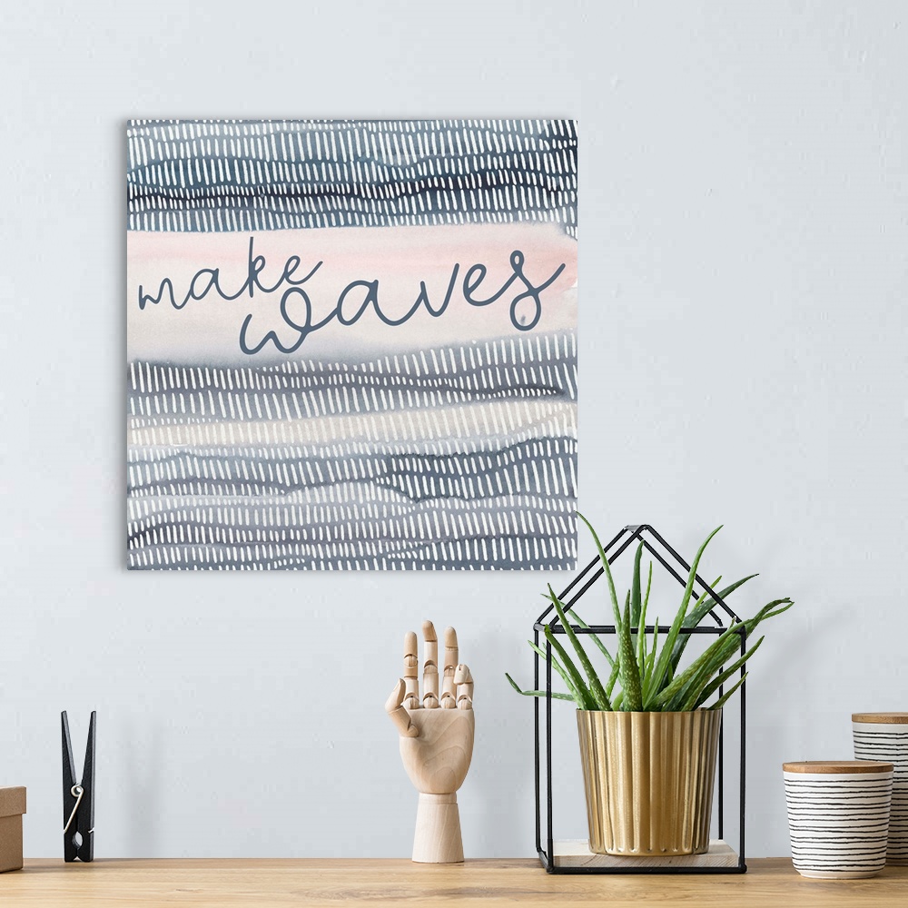 A bohemian room featuring Make Waves 2