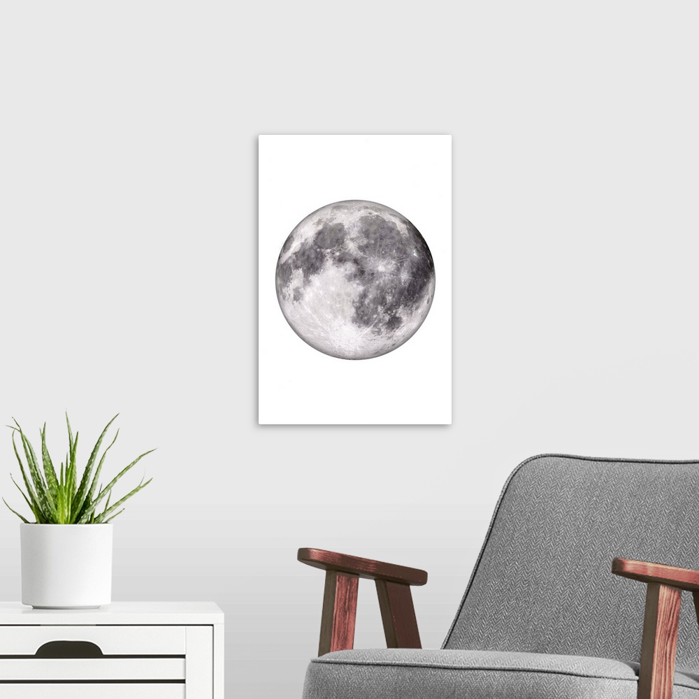 A modern room featuring Moon Phases III