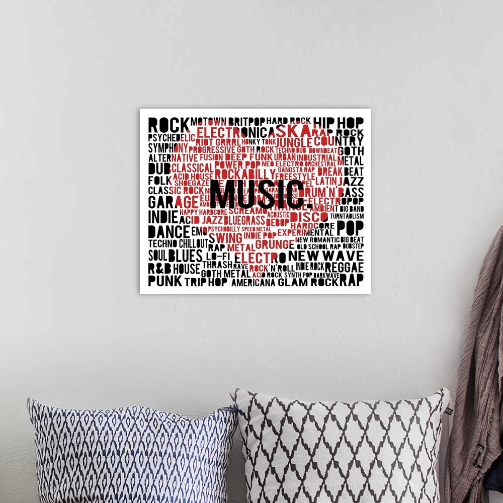A bohemian room featuring Music Heart