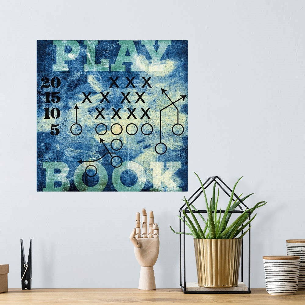 A bohemian room featuring Play Book