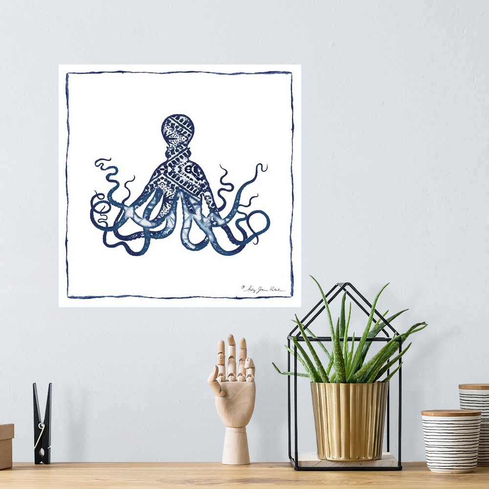 A bohemian room featuring SH Octopus 1