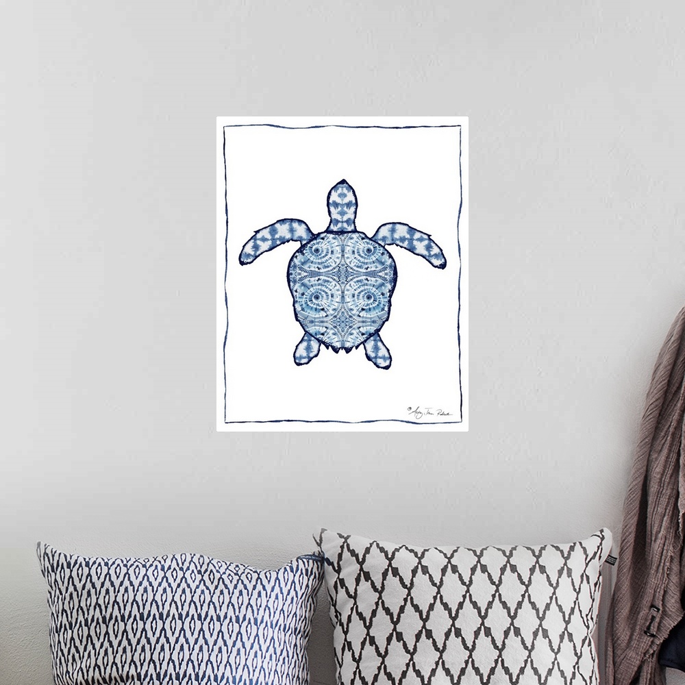 A bohemian room featuring SH Sea Turtle