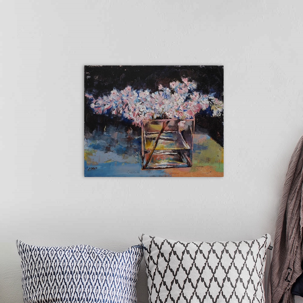 A bohemian room featuring Lilacs - Still Life