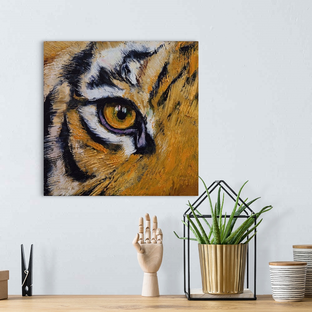 A bohemian room featuring Tiger Eye