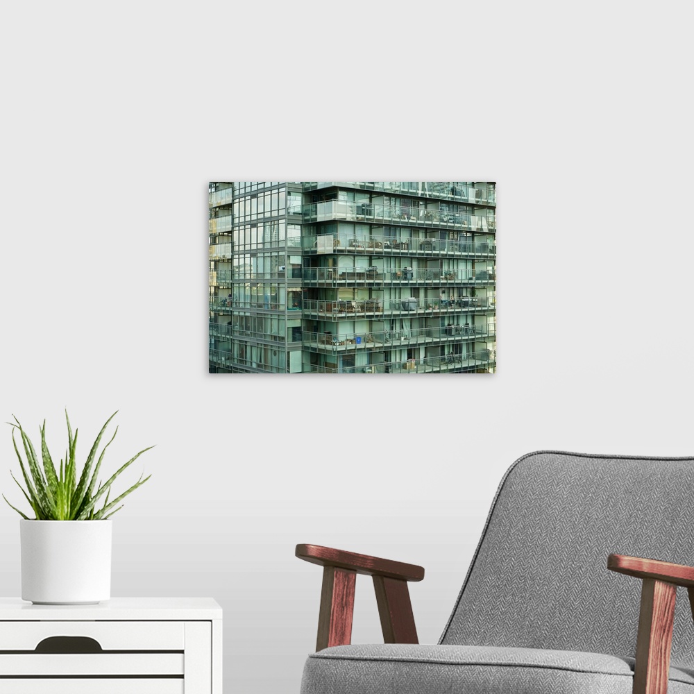 A modern room featuring Canada, Ontario, Toronto: apartment buildings