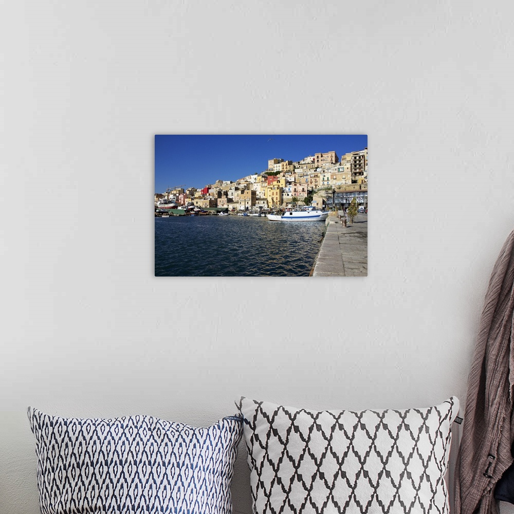 A bohemian room featuring City of Sciacca, Sicily, Italy.