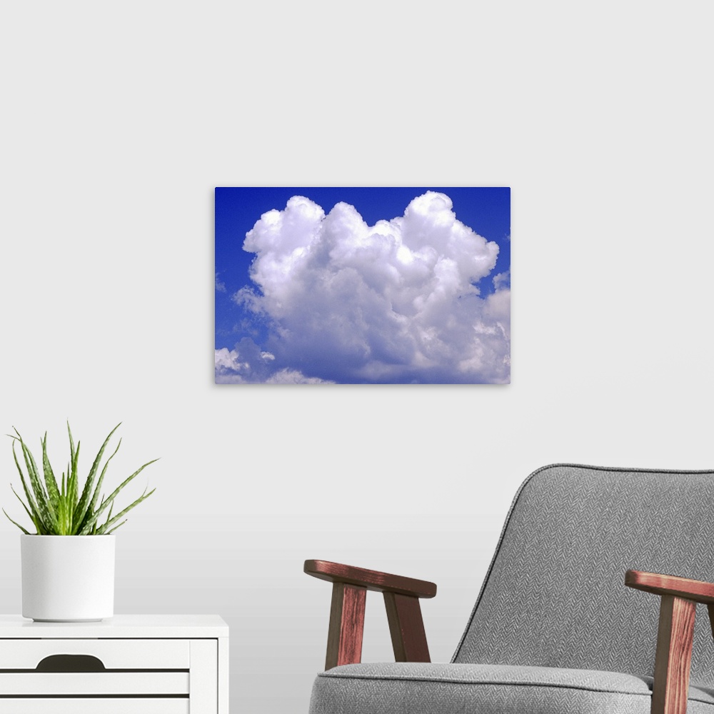 A modern room featuring cloud above malaysia