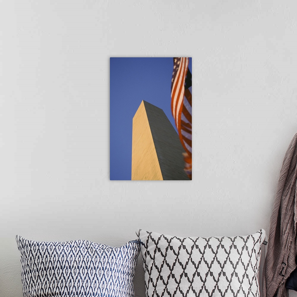 A bohemian room featuring Usa, Washington DC, Washington Monument and USA flag
