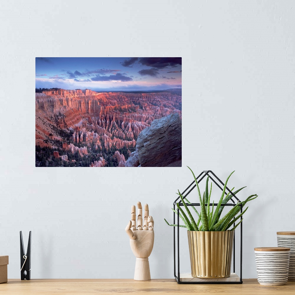 A bohemian room featuring Amphitheater from Bryce Point, Bryce Canyon National Park, Utah